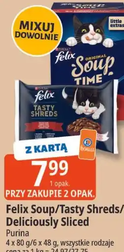 E.Leclerc Felix Soup/Tasty Shreds/Deliciously Sliced Purina oferta