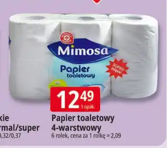 E.Leclerc Papier toaletowy 4-warstwowy Mimosa oferta