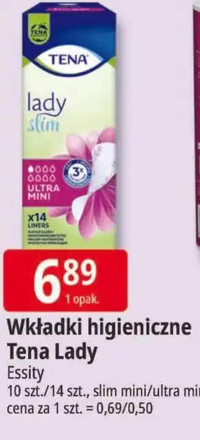 E.Leclerc Wkładki higieniczne Tena Lady oferta