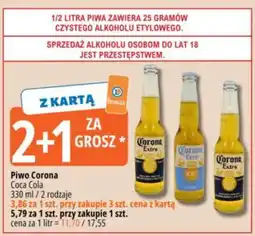 E.Leclerc Piwo Corona Extra oferta