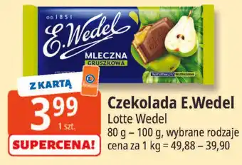 E.Leclerc Czekolada E.Wedel Lotte Wedel oferta