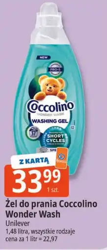 E.Leclerc Żel do prania Coccolino Wonder Wash oferta