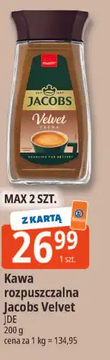E.Leclerc Kawa rozpuszczalna Jacobs Velvet JDE oferta