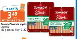 E.Leclerc Parówki Stówki z szynki Sokołów oferta