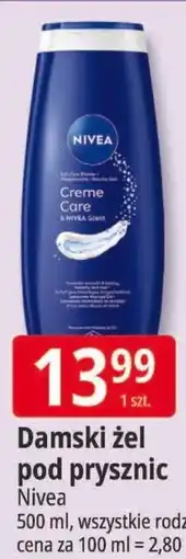 E.Leclerc Damski żel pod prysznic Nivea oferta