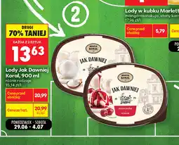 Biedronka Lody Jak Dawniej Koral oferta