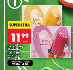 Biedronka Lody Sunny Marletto oferta