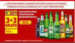 Biedronka Wszystkie piwa w butelkach bezzwrotnych oferta