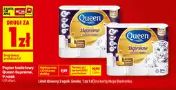 Biedronka Papier toaletowy Queen Supreme oferta