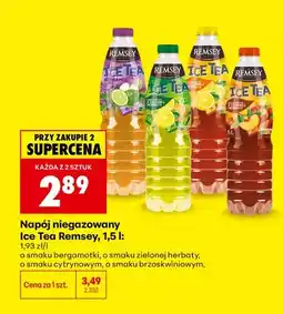 Biedronka Napój niegazowany Ice Tea Remsey o smaku cytrynowym oferta
