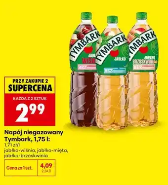 Biedronka Napój niegazowany jabłko-wiśnia Tymbark oferta