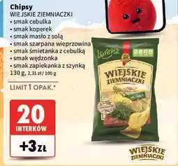 Intermarche Chipsy zapiekanka z szynką Lorenz Wiejskie Ziemniaczki oferta