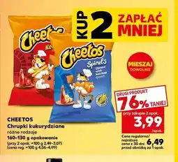 Kaufland Chrupki kukurydziane Cheetos oferta