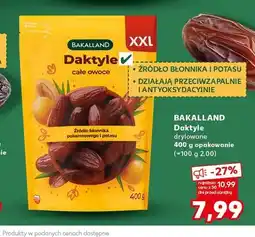 Kaufland Daktyle drylowane całe owoce Bakalland oferta