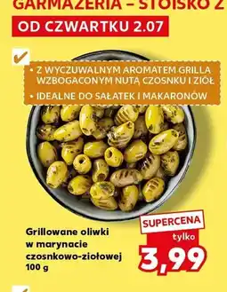 Kaufland Grillowane oliwki w marynacie czosnkowo-ziołowej oferta