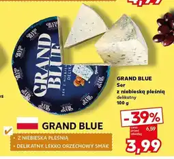 Kaufland Ser z niebieską pleśnią delikatny Grand Blue oferta