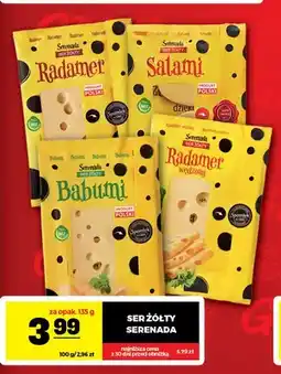 Gram Market Ser żółty Serenada Radamer wędzony oferta