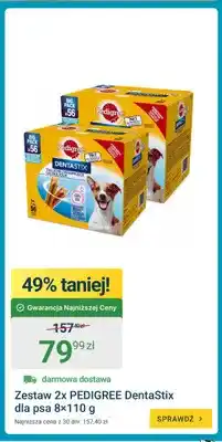 ERLI Zestaw 2x Pedigree DentaStix dla psa 8-pak oferta