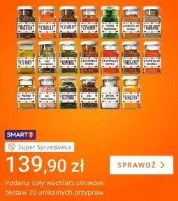 Allegro Zestaw 20 unikalnych przypraw w słoiczkach oferta