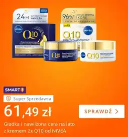 Allegro Zestaw kremów do twarzy Nivea Q10 Przeciwzmarszczkowe Ekstra Odżywienie na dzień i na noc oferta