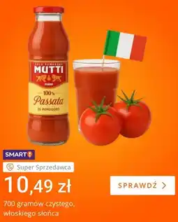 Allegro Passata pomidorowa Mutti 100% oferta