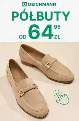 Deichmann Półbuty damskie Deichmann oferta