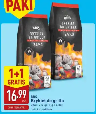 ALDI Brykiet do grilla BBQ oferta