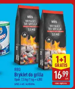 ALDI Brykiet do grilla BBQ oferta