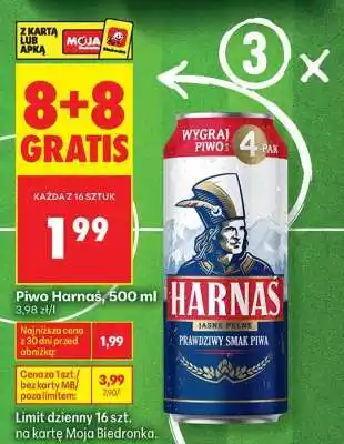 Biedronka PIWO HARNAŚ 500 ML oferta