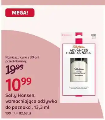 Rossmann SALLY HANSEN oferta