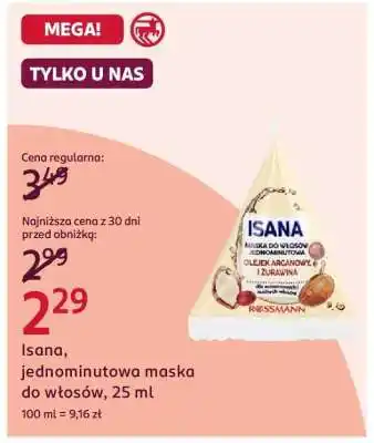 Rossmann Isana oferta