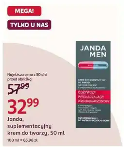 Rossmann Janda, suplementacyjny krem do twarzy, 50 ml oferta