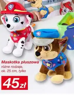 KiK Maskotka pluszowa Paw Patrol oferta