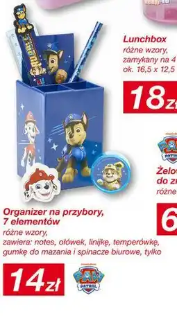 KiK Paw Patrol Organizer na przybory, 7 elementów oferta