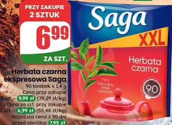 Dino Herbata czarna ekspresowa Saga oferta