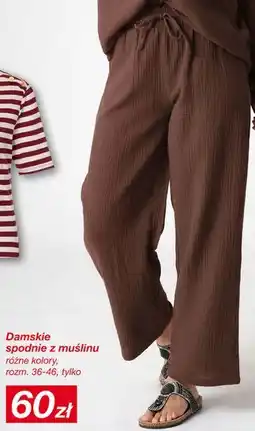 KiK KiK Damskie spodnie z muślinu oferta