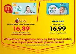 Biedronka Pieluchy Dada Extra Soft oferta