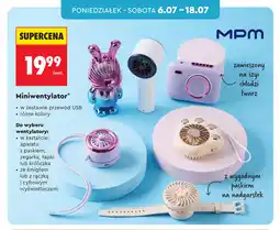 Biedronka MPM Miniwentylator oferta