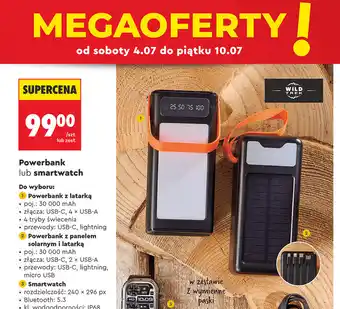 Biedronka Powerbank lub smartwatch oferta