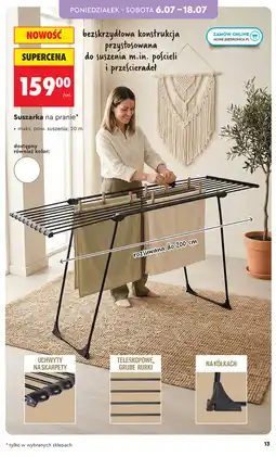 Biedronka Suszarka na pranie oferta