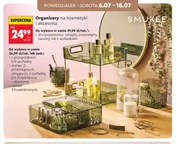 Biedronka Smukee Organizery na kosmetyki i akcesoria oferta