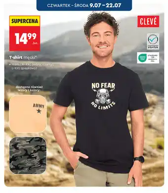 T-shirt męski CLEVÉ