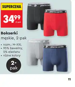 Biedronka Bokserki męskie, 2-pak Pierre Cardin oferta