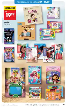 Biedronka Książki dla dzieci oferta