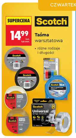 Biedronka Scotch Taśma warsztatowa oferta