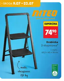 Biedronka NITEO Drabinka 2-stopniowa oferta