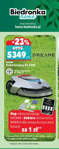 Biedronka DREAME Robot koszący A2-2000 oferta
