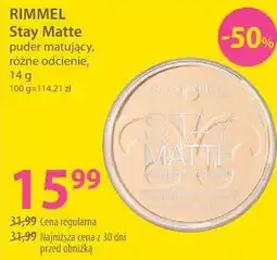 Hebe Rimmel Stay Matte puder matujący oferta