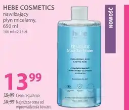 Hebe HEBE COSMETICS nawilżający płyn micelarny oferta
