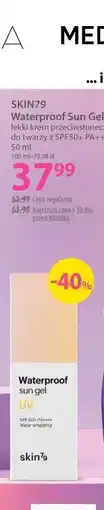 Hebe SKIN79 Waterproof Sun Gel UV lekki krem przeciwsłoneczny do twarzy oferta